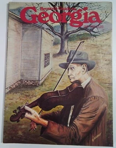 Georgia Brown's Guide Magazine Vtg 1981 Rare Ads ATL Griffin Rabun Gap Marietta - Picture 1 of 12