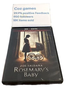 ROSEMARY'S BABY The Miniseries Dvd Region 1 USA Import Zoe Saldana Horror - Picture 1 of 3
