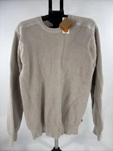 Timberland Men's L/G  100% Cotton Knit Warm Crewneck Pullover Sweater - Picture 1 of 12