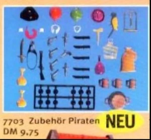 Playmobil 7703 Piraten Zubehör in versiegelter Playmobil Tasche - Bild 1 von 3