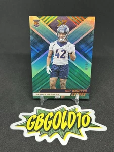 2022 XR Football Nik Bonitto Aqua /49 Rookie RC - Picture 1 of 2