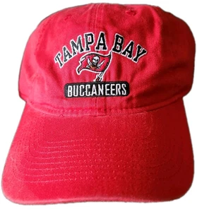 NFL Tampa Bay Buccaneers Fútbol Reebok Sombrero Rojo NUEVO - Imagen 1 de 3