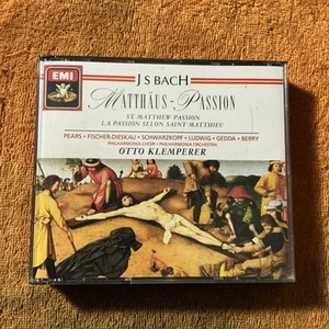 St. Matthew Passion by J.S. Bach (CD, 1989) - Foto 1 di 2