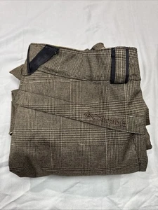 Columbia Marrón Cuadros Convertidos OMNI-TECH Esquí Nieve Pantalones Para Mujer Pequeño Guinga - Imagen 1 de 11