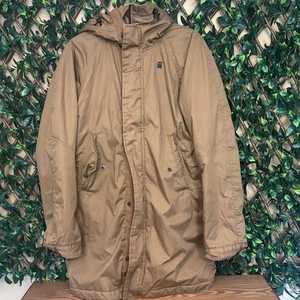 G-STAR RAW Jacket Women's XS Rackham Long Parka Hooded Winter Zip Up - Picture 1 of 4
