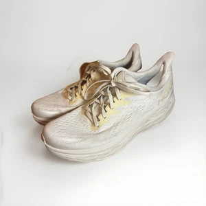 Hoka Clifton 8 Herren Laufschuhe komplett weiß Größe 9,5 Medium D " - Bild 1 von 7