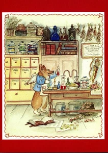 JWP CO 11 DR CUPID CORGI VALENTINE CARD / Tasha Tudor 1989 #29027 - Bild 1 von 1