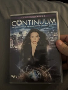 Continuum Season 3 Three DVD 3-Disc Set USA Rachel Nichols OOP Victor Webster R1 - Picture 1 of 6