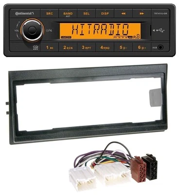 Continental 1DIN USB AUX MP3 Autoradio für Volvo 940, 960, S40 (bis 2000) - Bild 1 von 4