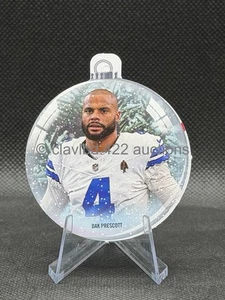 2025 PANINI NFL MOSAIC  Dak Prescott - Die Cut Ornament Cowboys from mini box - Picture 1 of 2