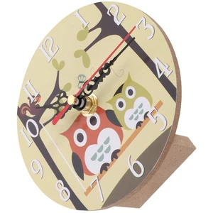 Vintage Desk Clock Office Decorative Small European Retro Style Table - Foto 1 di 12