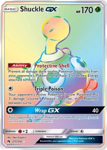 Shuckle GX (Secret) [SM - Lost Thunder] 215/214 NM Holofoil - Bild 1 von 1