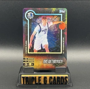 2025 Topps Match Attax COOPER FLAGG ⚡ Breakthrough Baller Rookie Mavericks - Picture 1 of 5