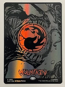 Mountain (1953) (Raised Foil) Secret Lair Drop Mana Symbiote Foil MTG NM - Bild 1 von 2