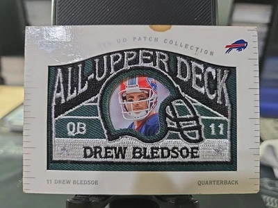 2003 Upper Deck Football NFL UD Patch Collection Drew Bledsoe #UD-19 - Image 1 of 2