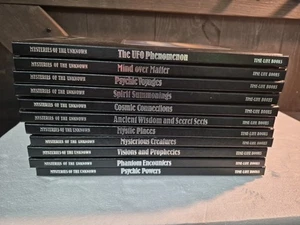 Lot 11 Time Life Mysteries of the Unknown Book Set Paranormal Psychic UFO 1980s - Bild 1 von 7