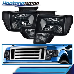 Fit For 2009-2014 Ford F150 F-150 Factory Style Headlights Lamps Left&Right Side - Picture 1 of 9