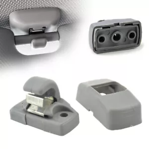 2PCS Sun Visor Hook Clip Bracket Hanger for VW Golf Jetta MK4 Passat 3B0857561B - Picture 1 of 14