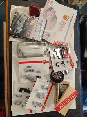 Fiat 500 Abarth Scala 1/8 Hachette Dal Numero 1 Al Numero 13 - Immagine 1 di 2