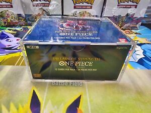 One Piece Booster Box Acrylic Case Framing/Display Quality Original Case Only