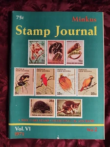 MINKUS STAMP JOURNAL 1971 Rare AYN RAND article "Why I Like Stamp Collecting"! - Picture 1 of 3