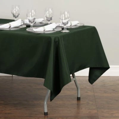 1/10PK LinenTablecloth 60 x 126 in Polyester Tablecloths for Wedding Event Party - Image 1 of 4
