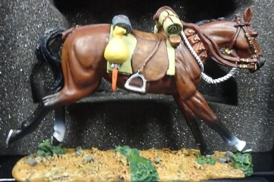 king &country AL047 54mm ww2 - Australian light horse "galloping" 2013 MIB oop - Image 1 of 4