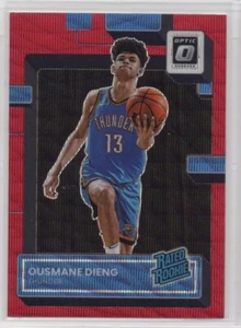 Panini Donruss Optic Ousmane Dieng Thunder 2022-23 rojo clasificación Prizm novato #220 - Imagen 1 de 2