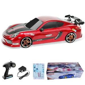 HSP Racing Drift RC 2.4Ghz Car 4wd 1:10 RTR Electric Vehicle On Road Flying Fish - Picture 1 of 11