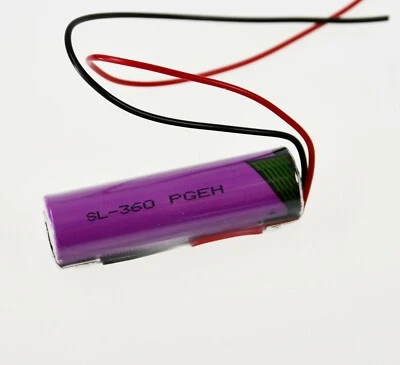  SL 360/FL Tadiran 3,6V SL-360 Batterie 2400mAh   AA  R6 mit Kabel Leitungen - Bild 1 von 3