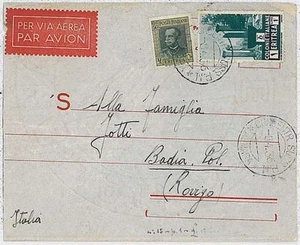 36476  COLONIE  - A.O.I. ERITREA: BUSTA - CONCENTR.  SUSS. PM Asmara 1936 - Imagen 1 de 1