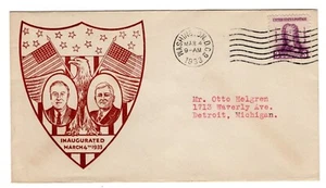 Franklin D. Roosevelt Inauguration 1933 Washington DC - Picture 1 of 2