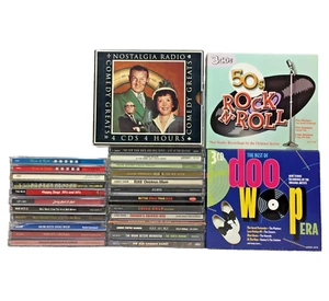 Rock & Roll Swing CD Lot 1950s Big Band Surf Rockabilly Mob Hits Elvis Sinatra - Imagen 1 de 24