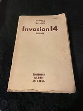  invasion 14 par Maxence Van der Meersch , Albin Michel 1935