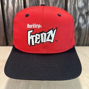 De colección Berkley Frenzy Sombrero Snapback Gorra Buzo Poco Profundo Pesca Crankbait Señuelo Años 90 - Imagen 1 de 12