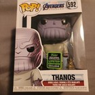 Marvel Thanos Avengers Endgame 2020 Spring Convention Exclusive Funko Pop #592