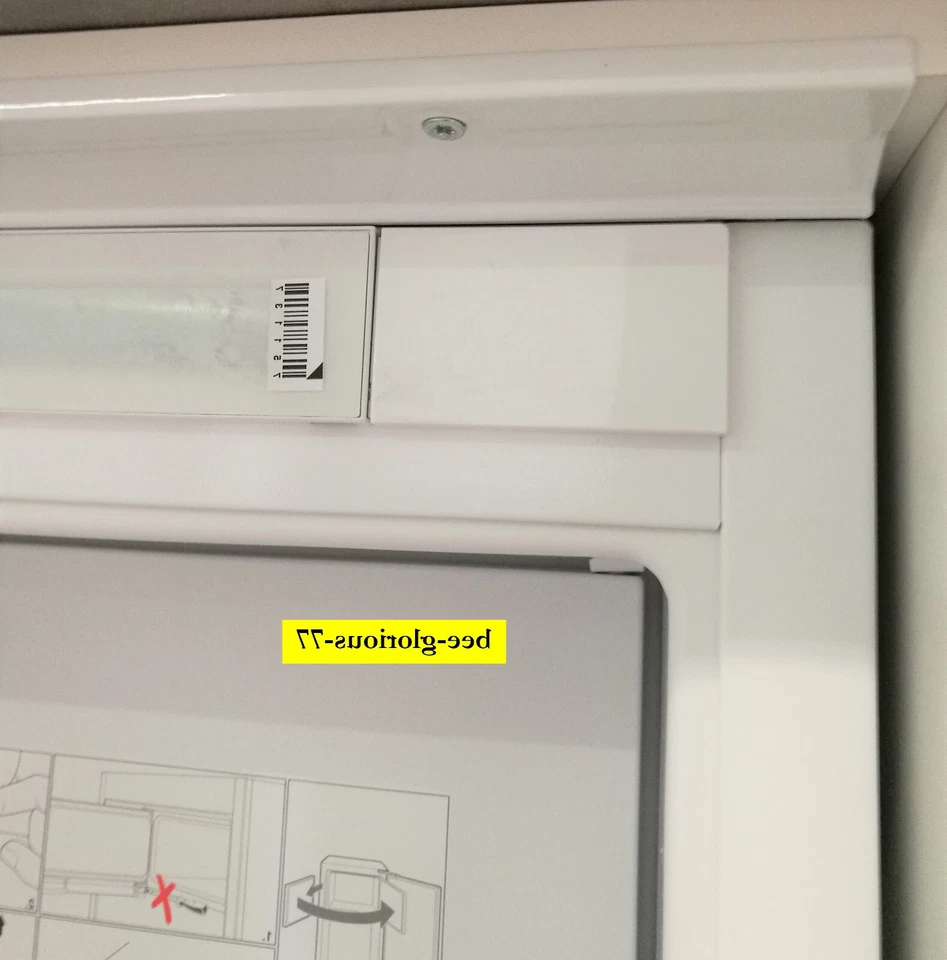 Abdeckkappe Blende rechts Neff Bosch Siemens Kühlschrank Befestigungssatz Balay