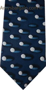 Corbata para hombre Cutter and Buck diseñador seda corbata cuello nueva con etiqueta de $55 - Imagen 1 de 12