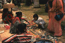 Picture Postcard> Bangladesh, Young Girl Putting on Bangles