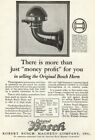 Vintage Print advertisement ad 1926 auto part Original Robert BOSCH car Horn ad