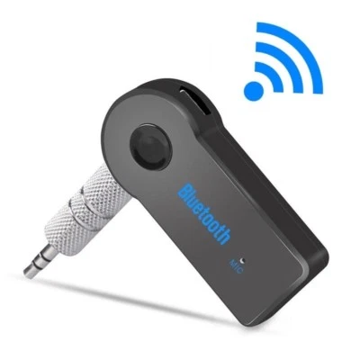 Wireless Bluetooth 3.5mm AUX Audio Stereo Music Car Receiver Adapter - Image 1 of 4