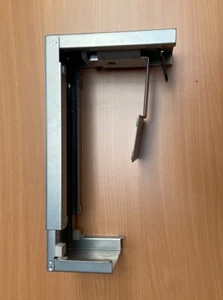 PC Halterung Schreibtisch Computerhalterung verstellbar PC Halter Silber - Bild 1 von 7