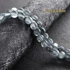 Perline In Pietra Opaca Satinata Frosted 1 Filo Per Bracciale DIY 6/8/10mm