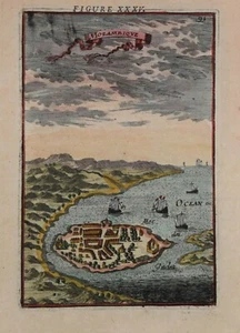 EINE KARTE VON MOSAMBIK VON MALLET, 1683. - Bild 1 von 1