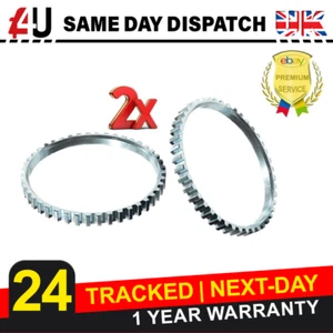 2X FRONT ABS RELUCTOR RING 43 TEETH FITS SUZUKI SWIFT MK2 & MK3 - Picture 1 of 4