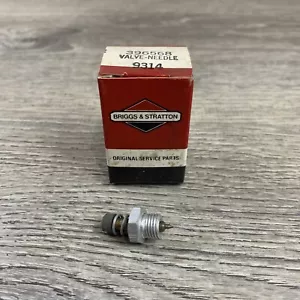Válvula de alta velocidad con aguja Briggs & Stratton 396568 genuina pieza OEM de lote antiguo - Imagen 1 de 6