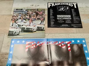 DEAD KENNEDYS FRANKENCHRIST with RARE & BANNED H.R. GIGER Poster 1985 J Biafra - Picture 1 of 4