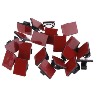 Wire Tie Black Use On Plastic 10Pcs 14mmx19mm Ceramic For Car Dash Cam - Afbeelding 1 van 12