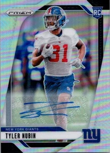 2024 Panini Prizm #395 Tyler Nubin Rookie Autographs Silver Prizm - Bild 1 von 2