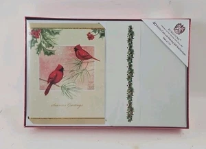 Burgoyne Jahreszeiten Grüße Weihnachtskarten 7,5"x5,75" 40 Stück mit passendem Umschlag - Bild 1 von 7